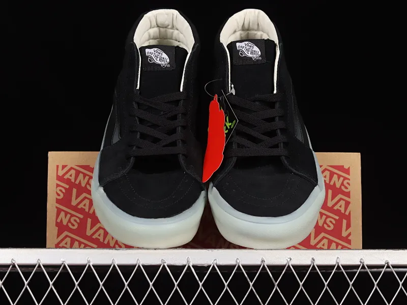 All categories Vans Vans series Vans Mid Vans China Vans SK8-Mid Vans transparent luminous black Chinese casual sneakers VN0A3WM3ABC